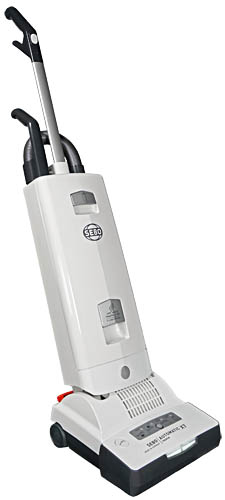 SEBO X7 Premium White Vacuum Cleaner - 12" Wide Upright