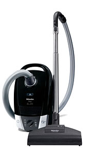 Miele Compact C2 Onyx Vacuum Cleaner with STB 205-3 Turbobrush